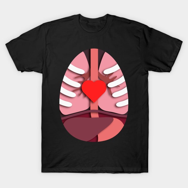 It's what's inside that matters T-Shirt by Geramora Design